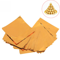 Hot Selling Kosher Certificate Fast Delivery gold aluminum foil for egg chocolate wrapping Wholesale in China