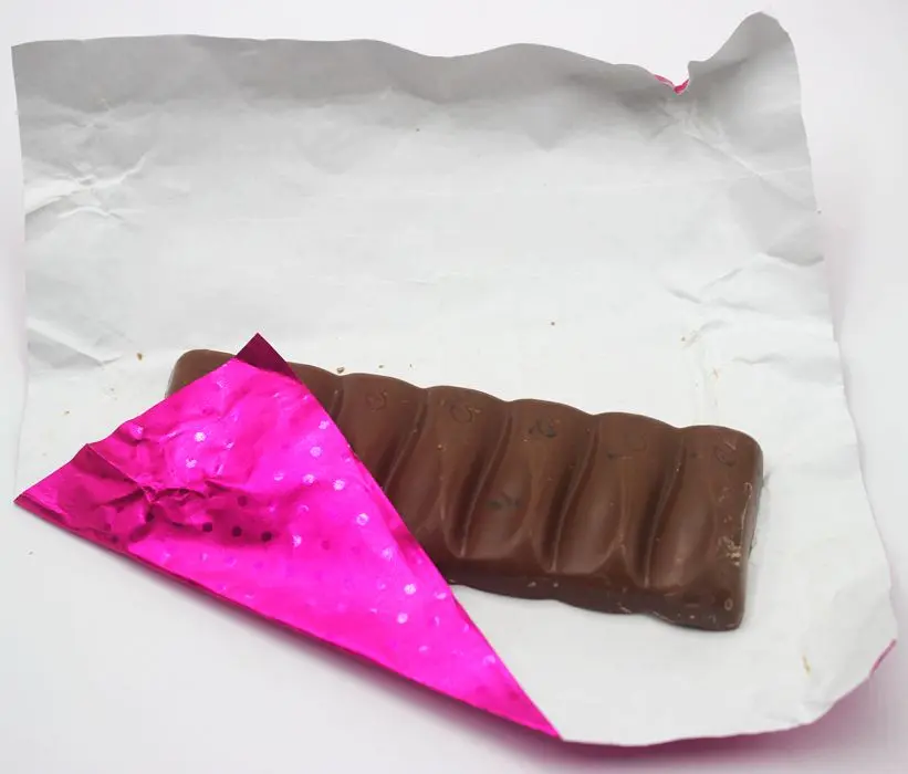papier pour tablettes chocolat
