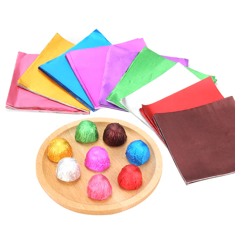 Chocolate Packaging Foil Wraps, Chocolate Paper Foil