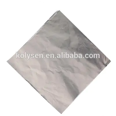 Custom logo de aluminio para la envoltura de chocolate aluminum foil for chocolate wrap chocolate bar wrapper foil