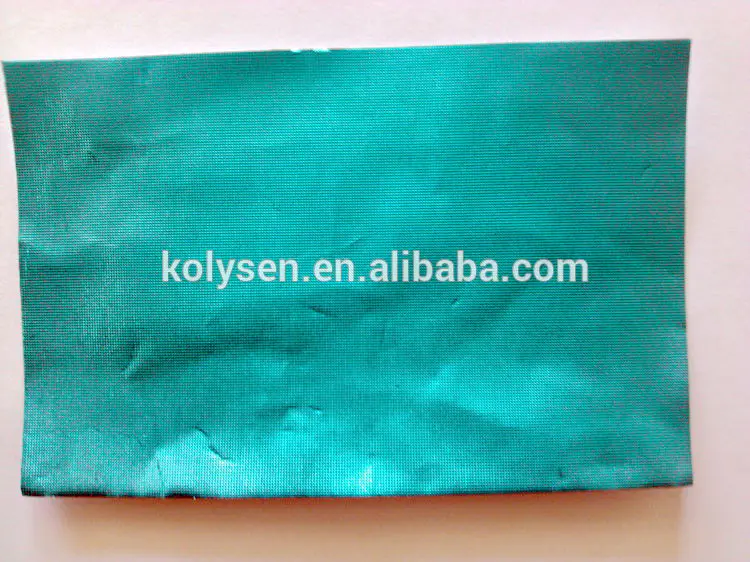 Colorful pure chocolate candy bar wrapper foil sheets