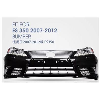 VLAND Factory For Car Bumper For ES 350 Bumper For 2007-2012 With Light Bar Fog Lamp And Middle Grille For ES 350 Front Bumper