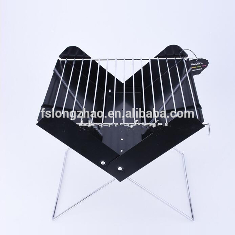 Camping barbeque stove portable folding outdoor charcoal bbq grill