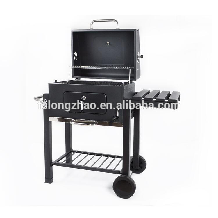 Smokeless large bbq charcoal grill smoker box