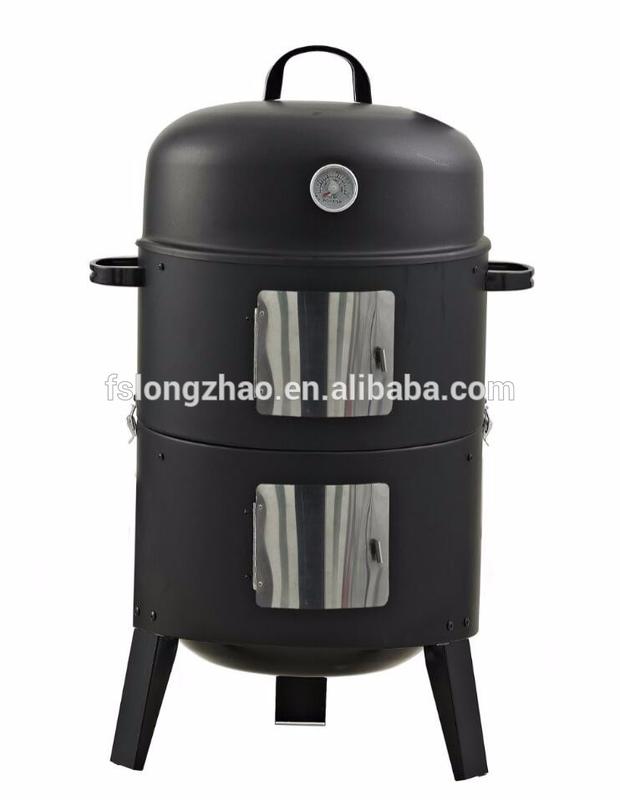 Multifunctional barbecue smoker grill design commercoal meat smoker oven