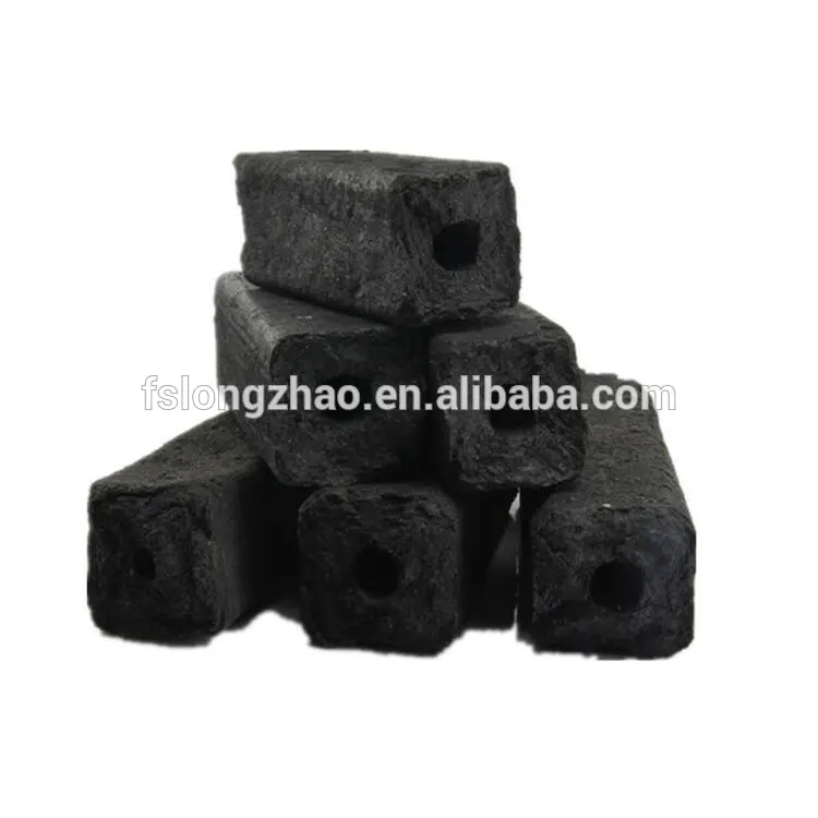 Low ash sawdust charcoal briquettes for barbecue