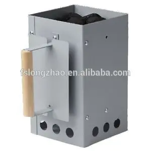 Protect from the high temperature Chimney starter with longer plate