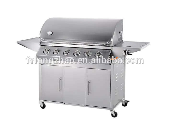 CE/CSA approved European style stainless steel bbq used gas grill for sale