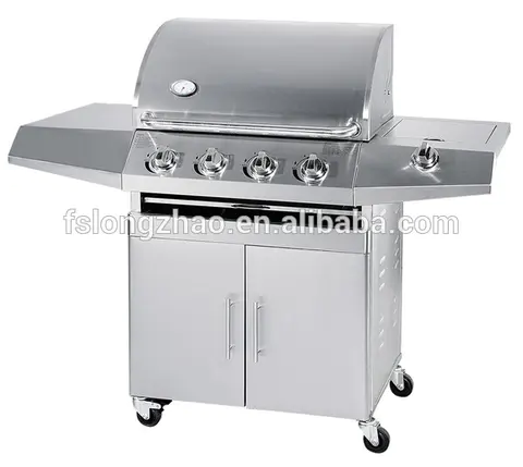 CE/CSA approved European style stainless steel bbq used gas grill for sale