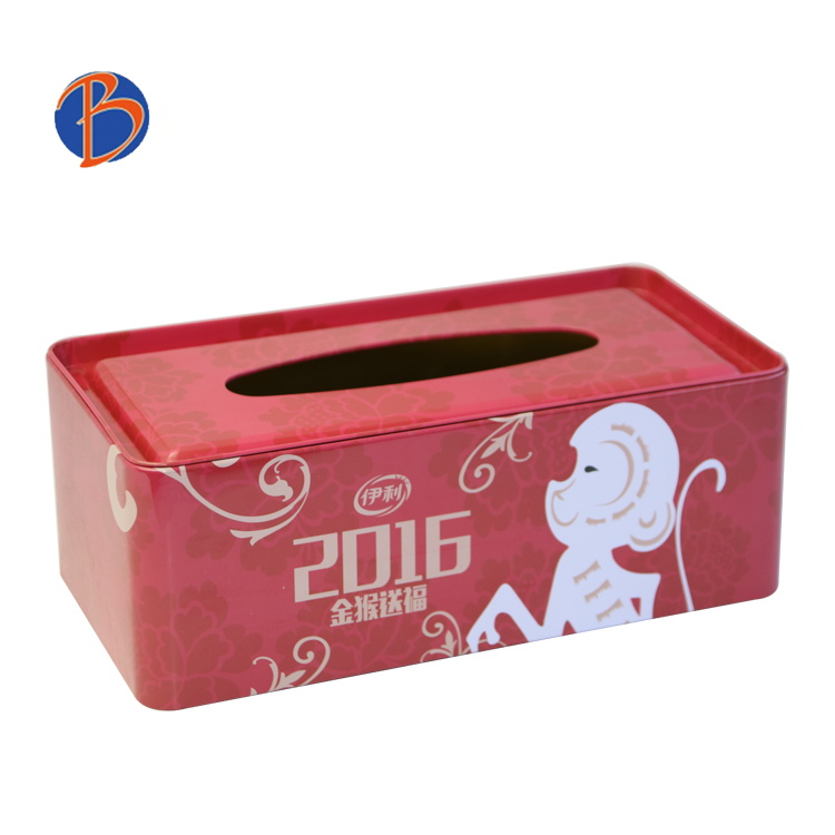 Bodenda factory wholesales sanitary napkin tin box OEM Tinplate paper containermetal tin boxpackaging
