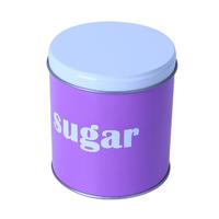 Food grade custom printing round milk powder containers coffee canmetal tin boxpacking for sugar