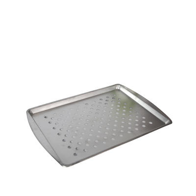 wholesale rectangle metal plain tin trays