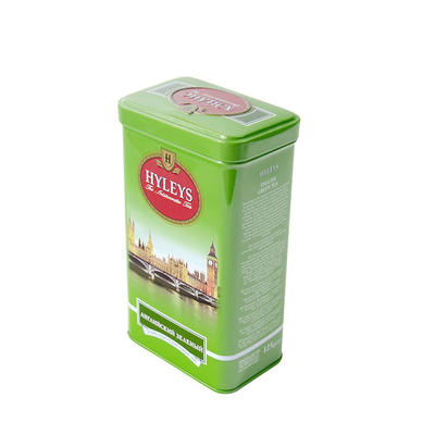 Bodenda factory wholesales food graderectangular large cookie tea tin box