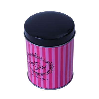 Wholesale customized bulk tea caddies round coffee can roundtin box packaging forpersonalized food use coffee can