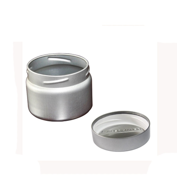Wholesale custom round tin box for food spice Kitchen storage aluminum tin can