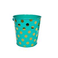 Durable Good quality packing boxes recycling trash cans spray paint cans Bucket shape container packing box with handle