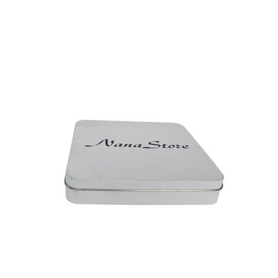 Bodenda high quality square tin containers small size tin packaging metal box customized printing powder container