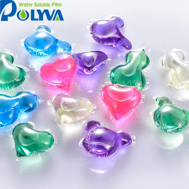 POLYVA Customizable liquid laundry detergent pods detergent clean automatic packaging machine PVA film/ water soluble film