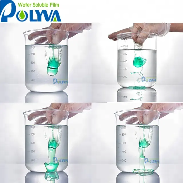 Polyva detergent packaging material polyvinyl alcohol laundry pva water soluble film
