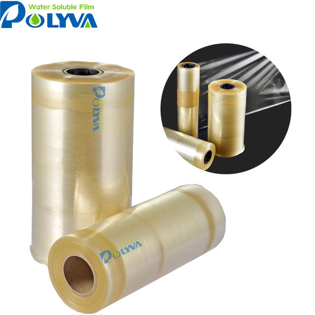 polyva water soluble packing Pva water soluble film water dissolving plastic film for laundry pods