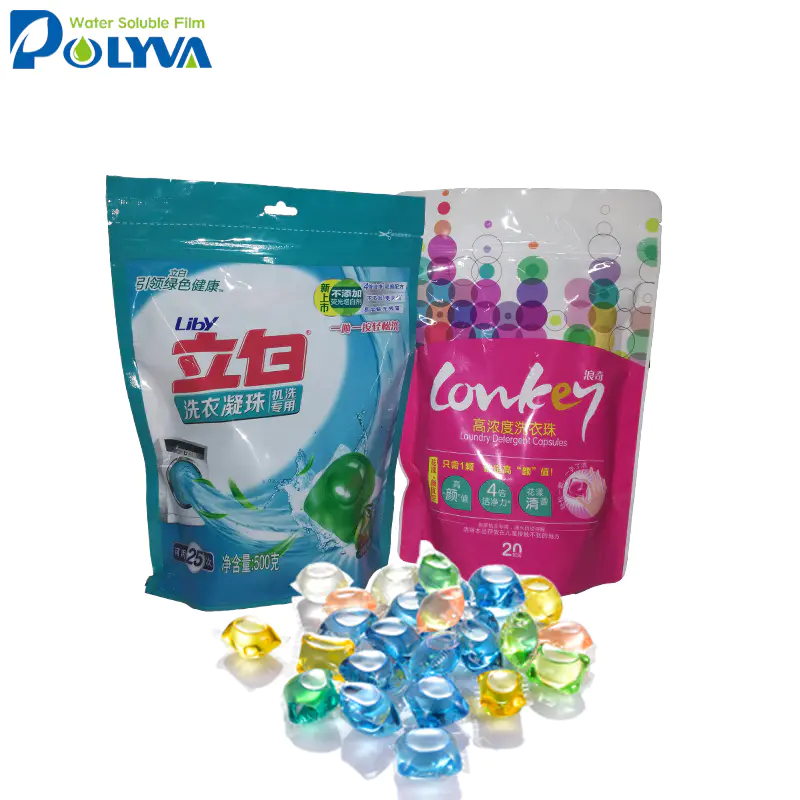 Polyva manufacturer OEM clothes washing capsules laundry detergent pods