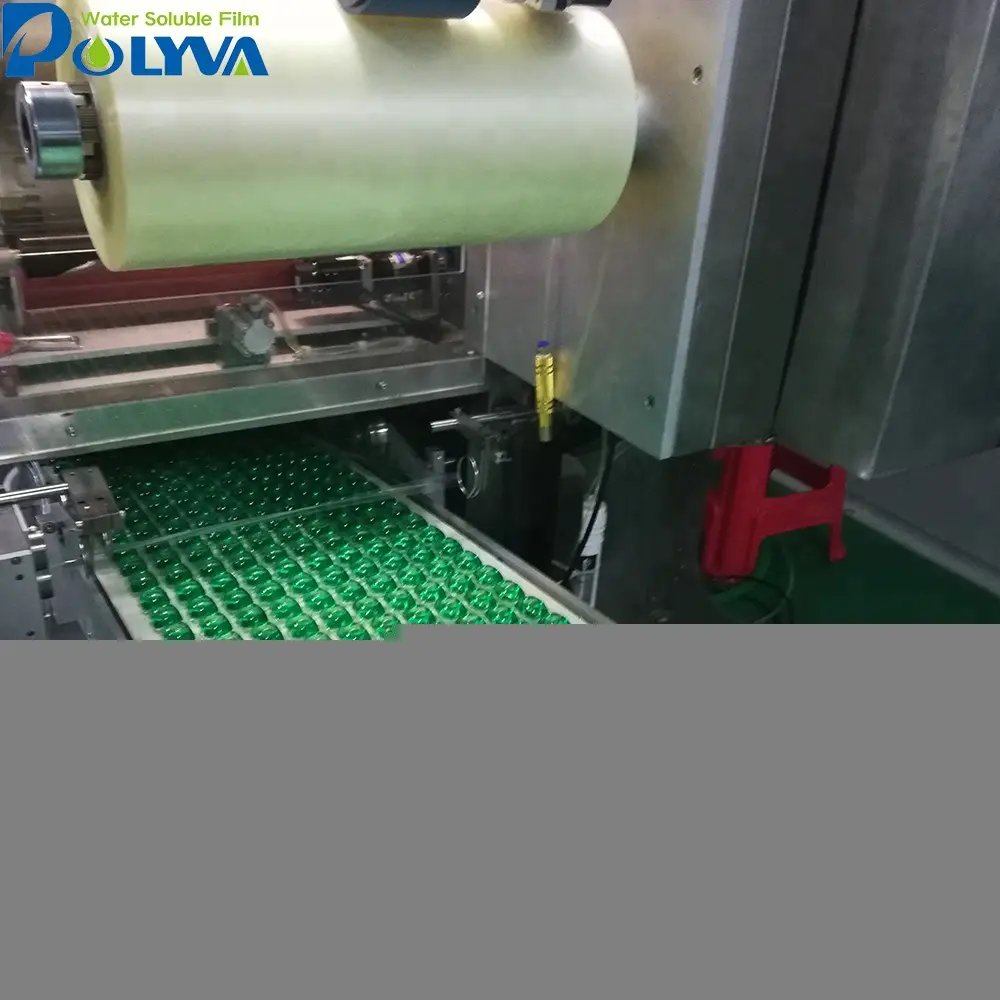 New environmental degrade plastic material laundry pod packaging pva film / water soluble pva film