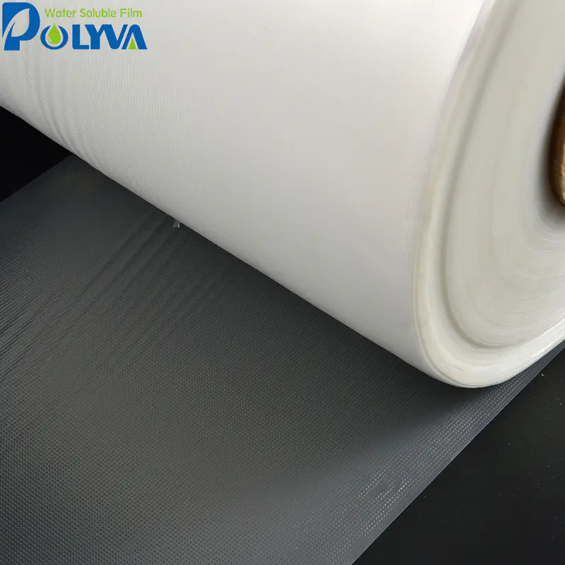 Polyva factory direct sales embroidery fast dissolving high quality PVA packing water soluble film