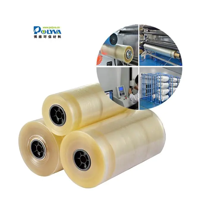 OEM and ODM stretch wrap and laminar packigng water soluble film for laundry capsule