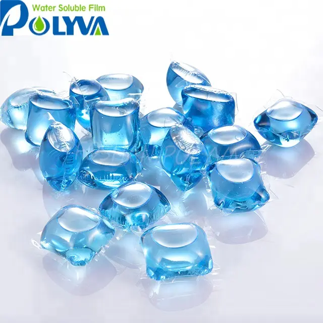 dishwasher detergent capsules packaging film dishwasher tablet pva water soluble film