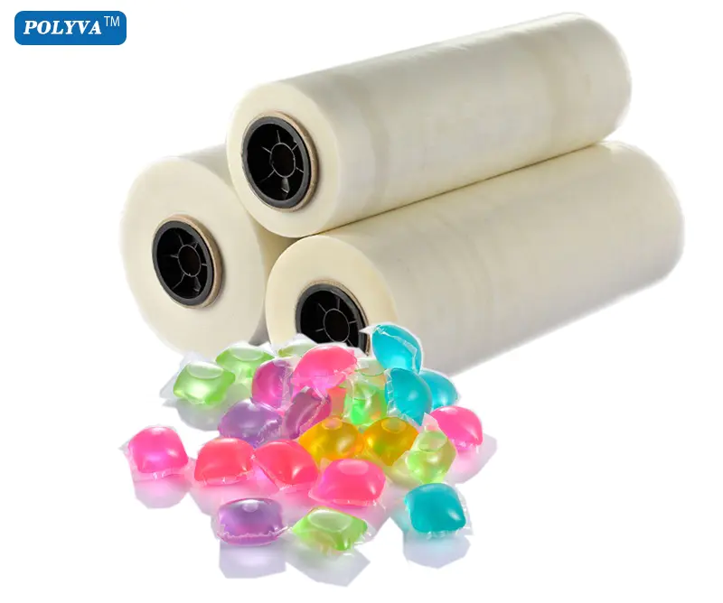 Polyva transparentwater soluble packing material PVA film