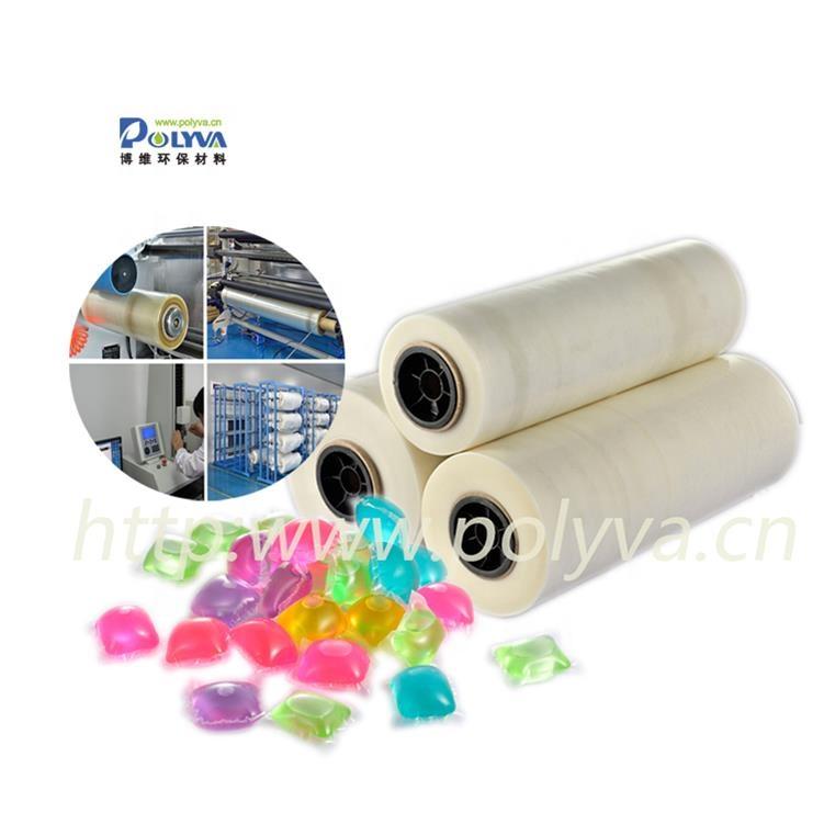 Polyva 100% environment friendly water soluble PVA film for detergent packaging