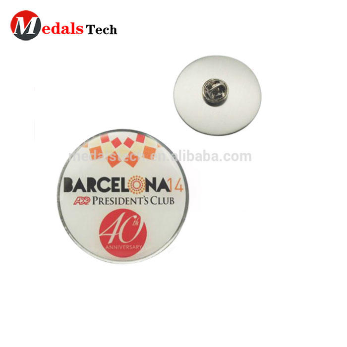 Manufacturer wholesale printing mini custom hand made metal stock lapel pins