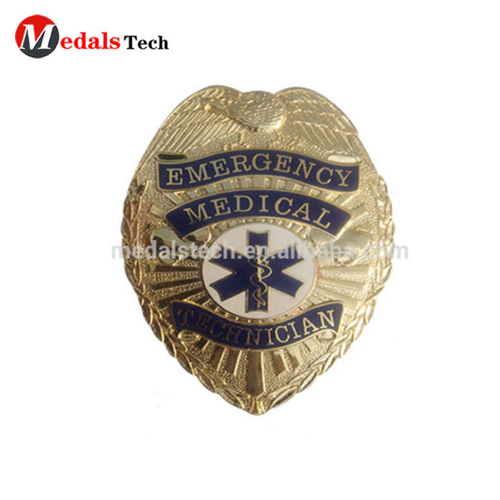 Customized popular style badge Metal soft enamel souvenir lapel pin with safety pin