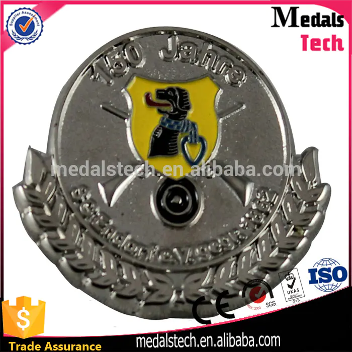 Best price factory price wholesale custom your own design printing metal reap name badge