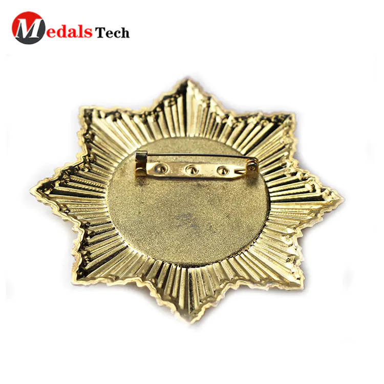 Factory price gold plating military metal bulk lapel pins