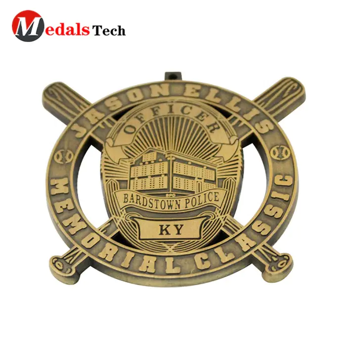Popular custom gold plated color filled 3D cut outrecognition trading engraved baseball lapel pin badge
