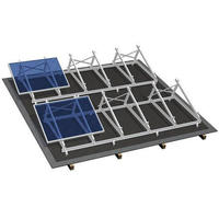 High quality aluminum solar bracket ,solar mounting system, aluminum rail profile