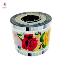custom logo paper cup sealer film for boba tea cup sealed
