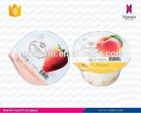 fruit jelly packaging peelable lidding cup sealing film