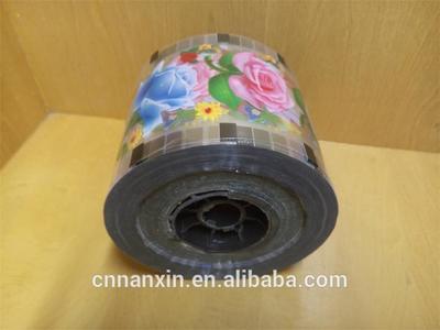 plastic PET/CPP cup sealing film for bubble tea cup