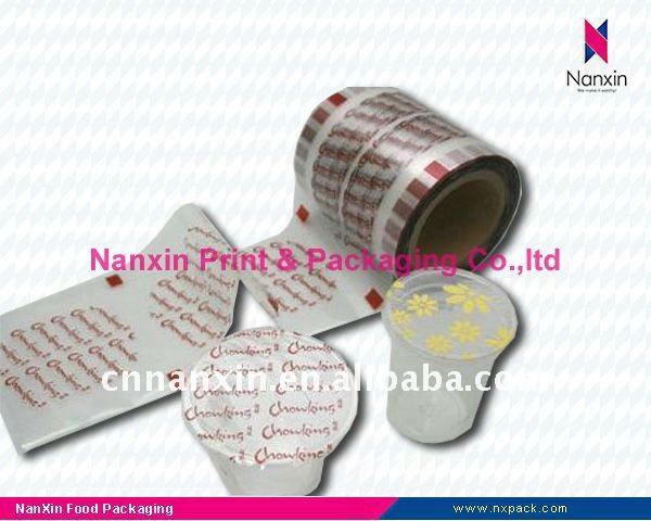 PP/PE paper cup with plastic sealing film