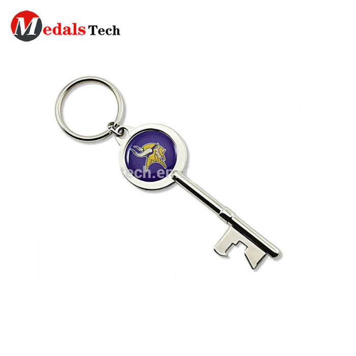 Fashion celebration souvenir master key shape keychain beer bottle opener