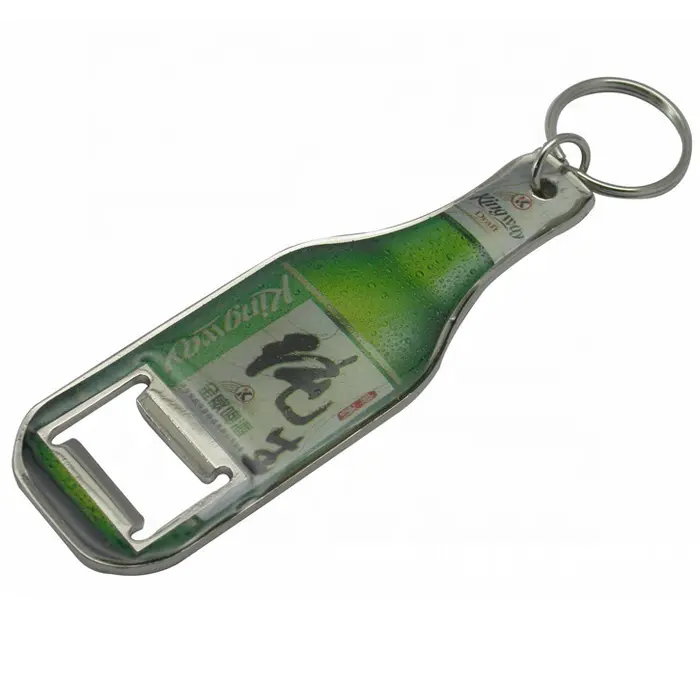 Promotion printing company logo souvenir gift custom beer wine advertisement bottle opener