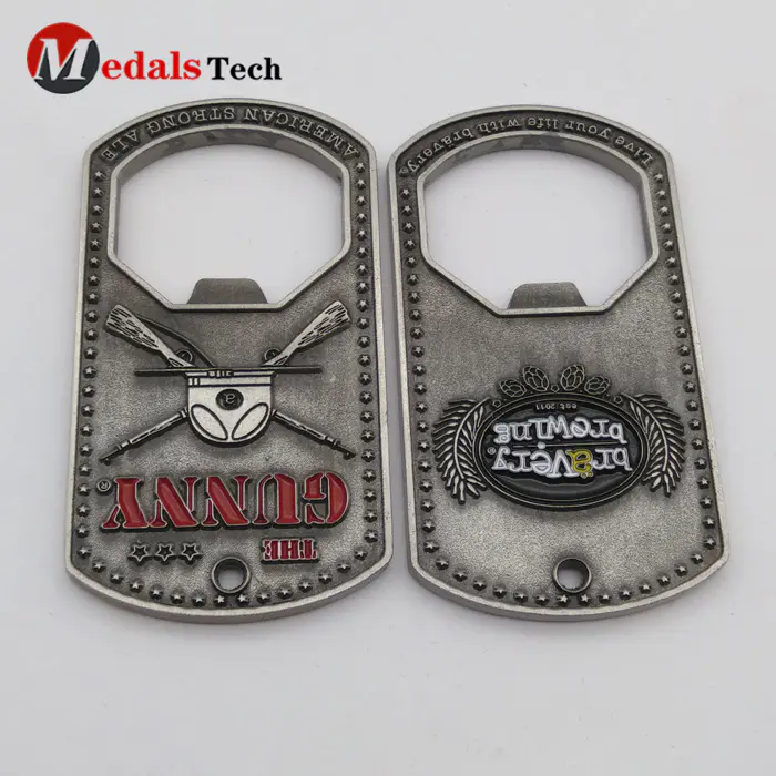 Factory direct sale custom antique brass plated wholesale 3d airplane bottle opener