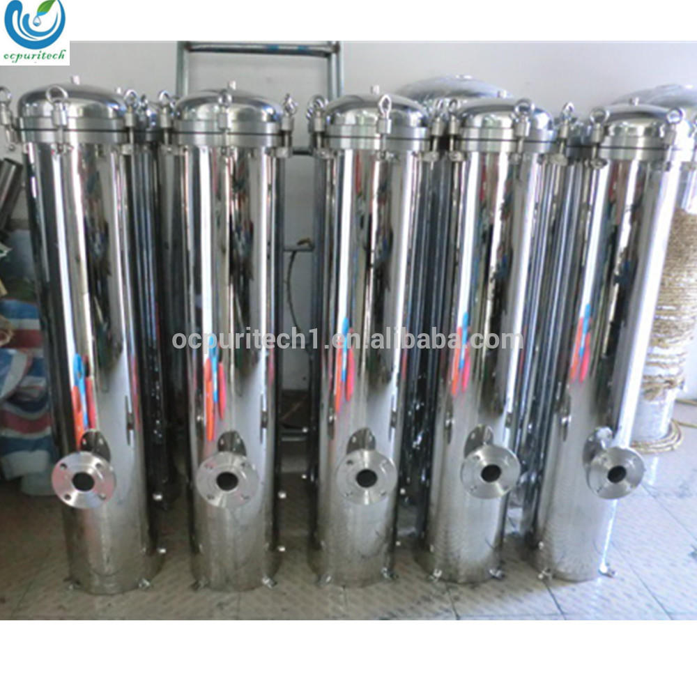 CE certificate Stainless steel Multi-bag filter housing