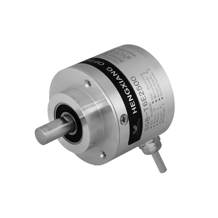 RV6040 RV-3600-I24/L2 Incremental encoder with 10mm dia asolid shaft 3600 pulse HTL circuit 10-30VDC S58 equivalent