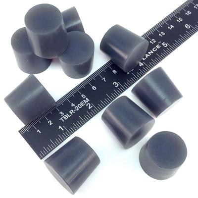 Customized tapered rubber plugs