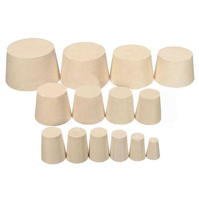 Rubber Stopper Bottle Tapered Hole Bung Lab rubber stopper
