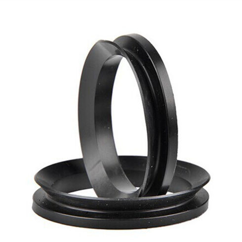 Black Molding Rubber Parts Nitrile Rubber V Ring gasket Wear Resistance