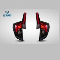 VLAND Car Lamp LED Taillamp for Fit 2014 2015 2016 2017 for Jazz 2014-2017 LED Tail Lamp with wholesale price